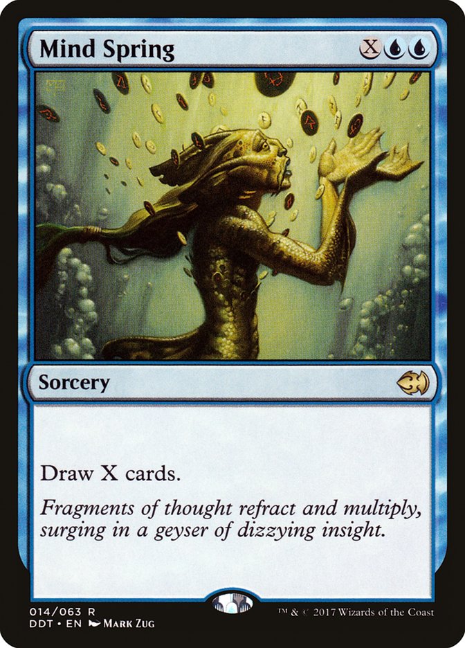 Mind Spring [Duel Decks: Merfolk vs. Goblins] - The Mythic Store | 24h Order Processing