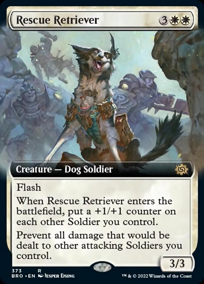 Rescue Retriever (Extended Art) [The Brothers' War] - The Mythic Store | 24h Order Processing