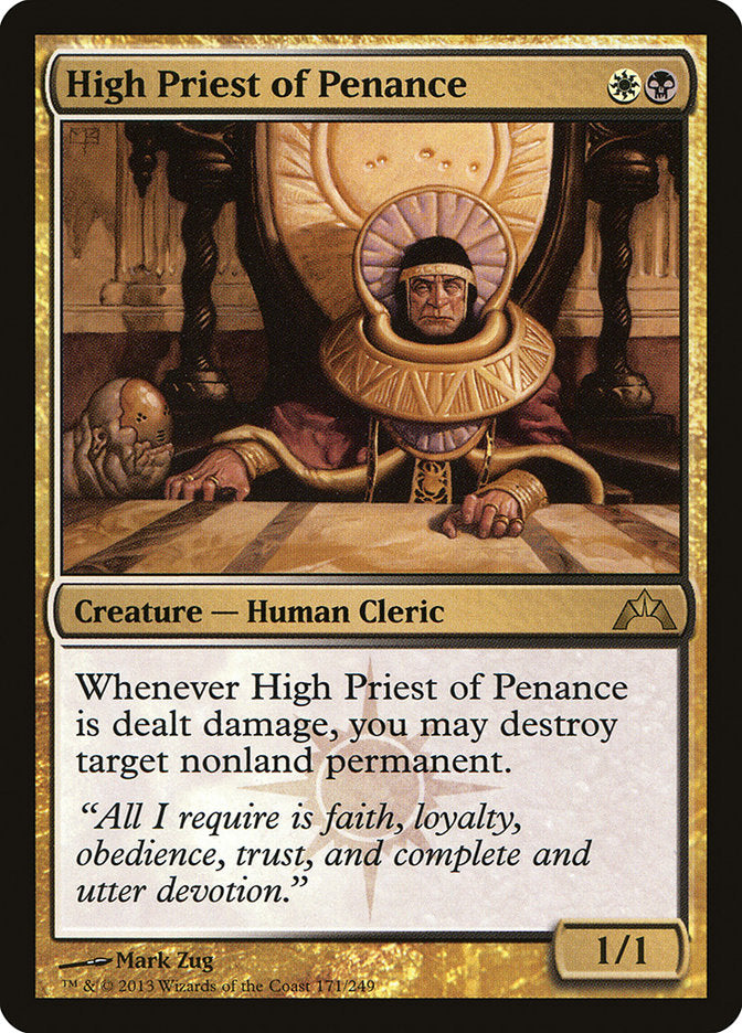 High Priest of Penance [Gatecrash] - The Mythic Store | 24h Order Processing