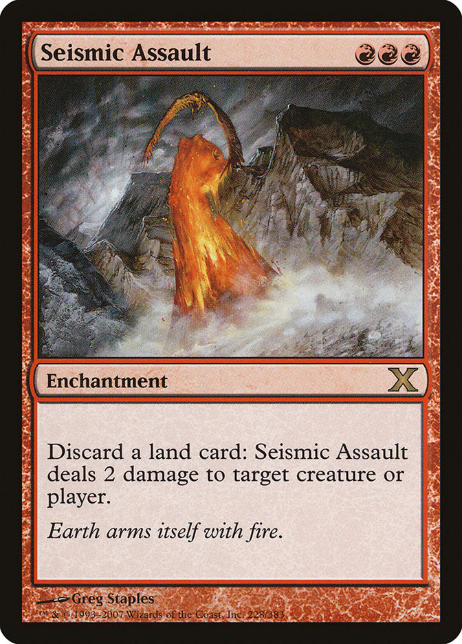 Seismic Assault [Tenth Edition] - The Mythic Store | 24h Order Processing