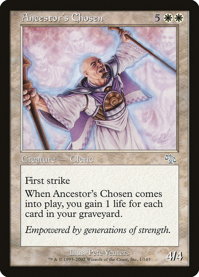 Ancestor's Chosen [Judgment] - The Mythic Store | 24h Order Processing