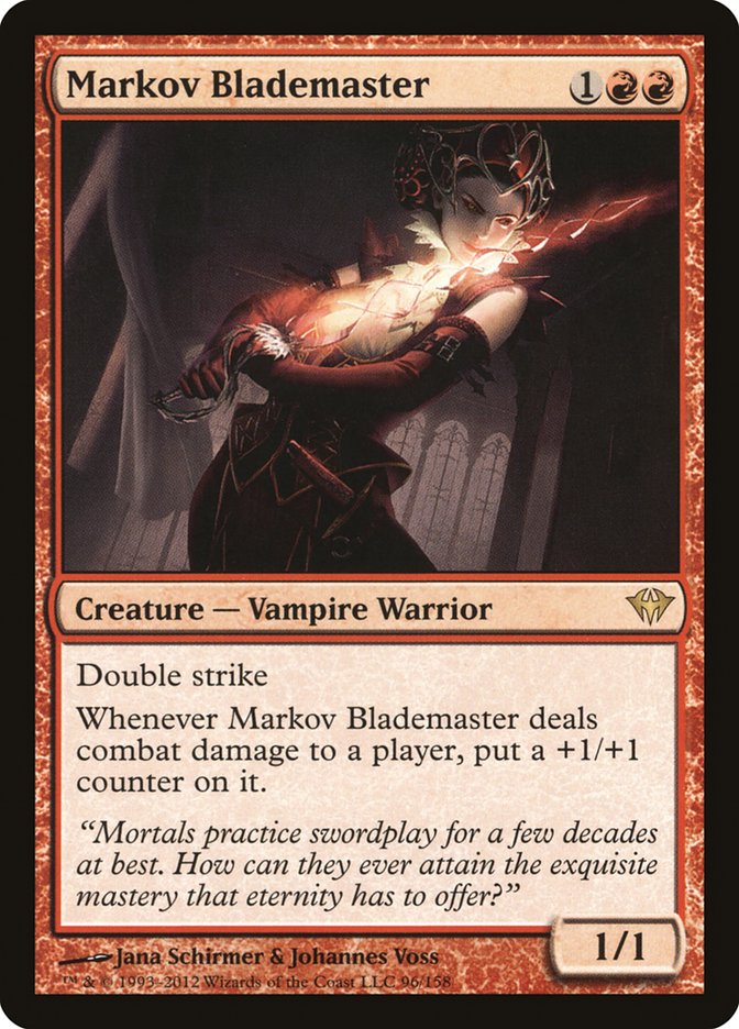 Markov Blademaster [Dark Ascension] - The Mythic Store | 24h Order Processing