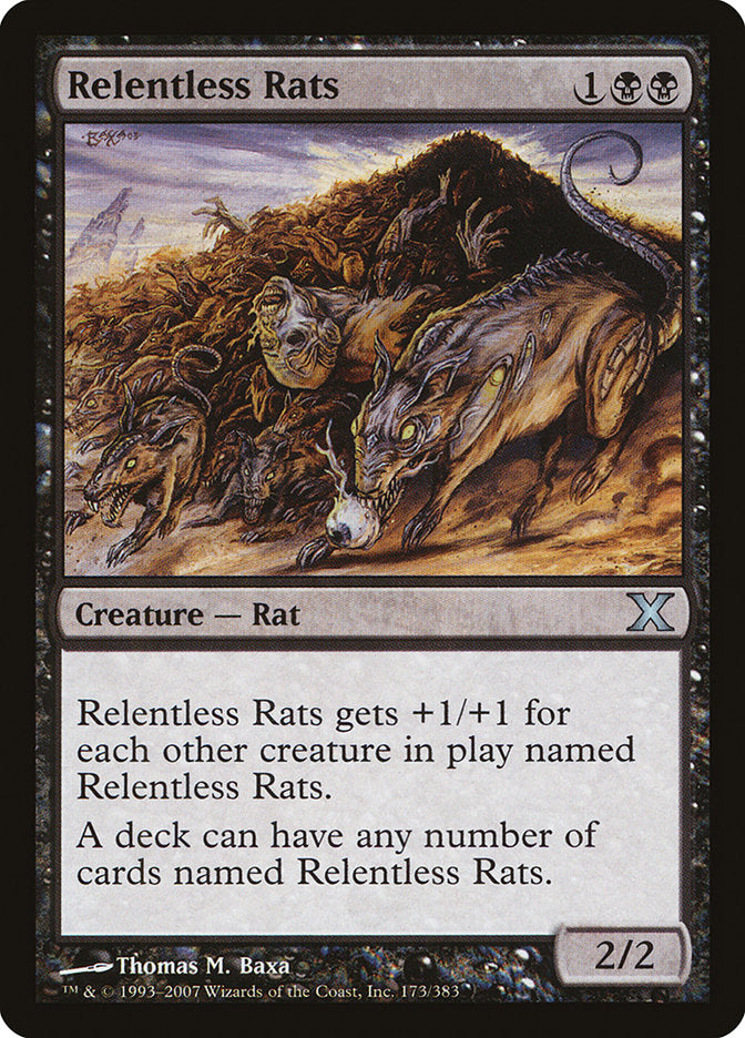Relentless Rats [Tenth Edition] - The Mythic Store | 24h Order Processing