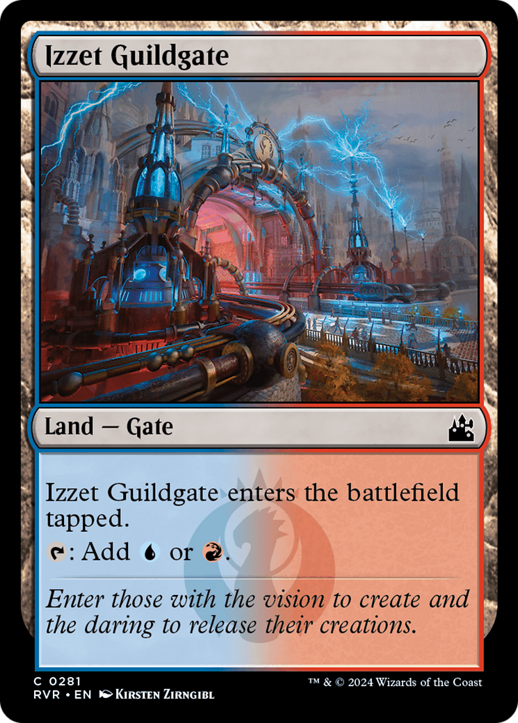 Izzet Guildgate [Ravnica Remastered] - The Mythic Store | 24h Order Processing