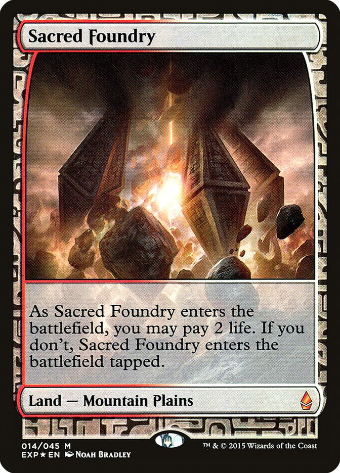 Sacred Foundry [Zendikar Expeditions] - The Mythic Store | 24h Order Processing