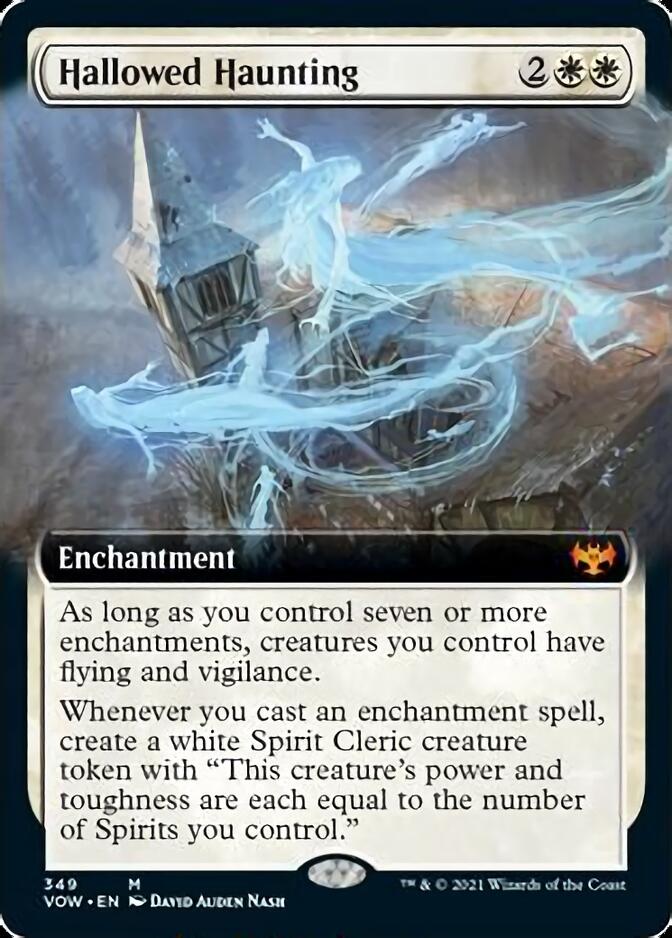 Hallowed Haunting (Extended Art) [Innistrad: Crimson Vow] - The Mythic Store | 24h Order Processing