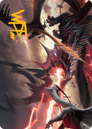 Invasion of Tarkir Art Card (Gold-Stamped Signature) [March of the Machine Art Series] - The Mythic Store | 24h Order Processing