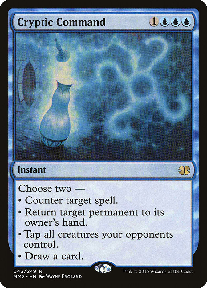 Cryptic Command [Modern Masters 2015] - The Mythic Store | 24h Order Processing