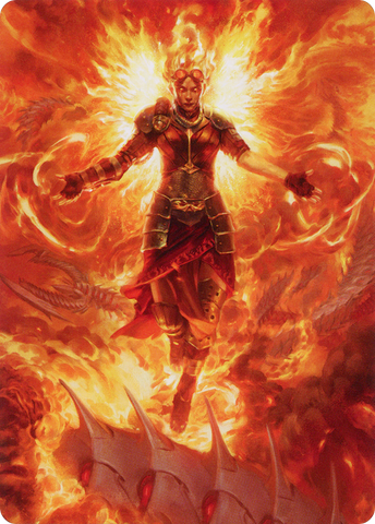 Chandra, Hope's Beacon Art Card [March of the Machine Art Series] - The Mythic Store | 24h Order Processing
