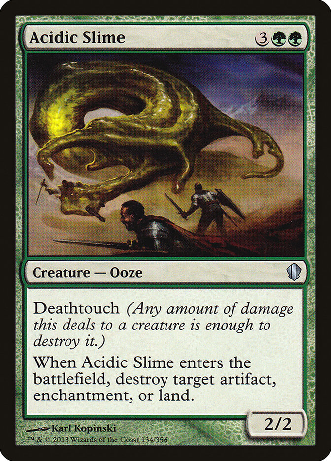 Acidic Slime [Commander 2013] - The Mythic Store | 24h Order Processing