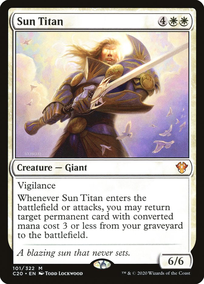 Sun Titan [Commander 2020] - The Mythic Store | 24h Order Processing
