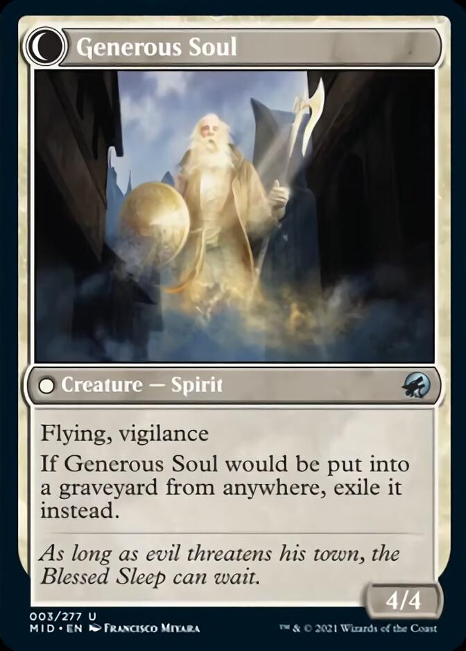 Beloved Beggar // Generous Soul [Innistrad: Midnight Hunt] - The Mythic Store | 24h Order Processing