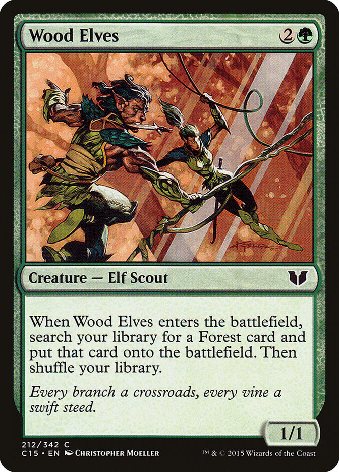 Wood Elves [Commander 2015] - The Mythic Store | 24h Order Processing