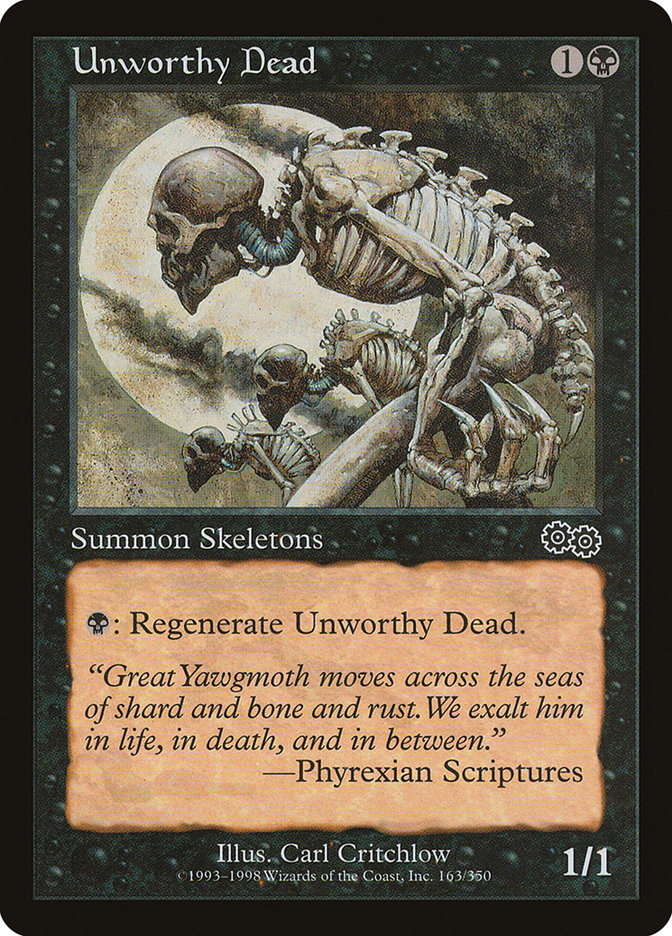 Unworthy Dead [Urza's Saga] - The Mythic Store | 24h Order Processing