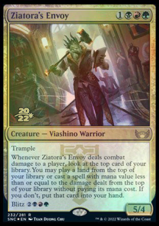 Ziatora's Envoy [Streets of New Capenna Prerelease Promos] - The Mythic Store | 24h Order Processing