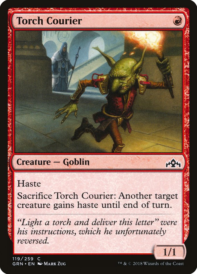 Torch Courier [Guilds of Ravnica] - The Mythic Store | 24h Order Processing