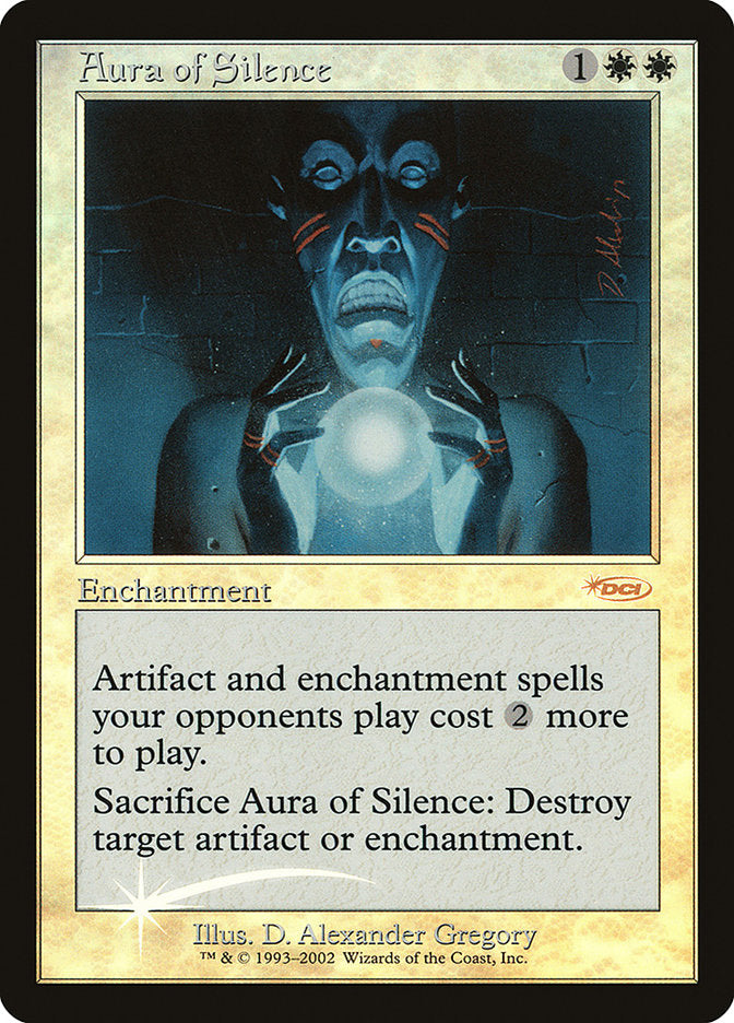 Aura of Silence [Friday Night Magic 2002] - The Mythic Store | 24h Order Processing