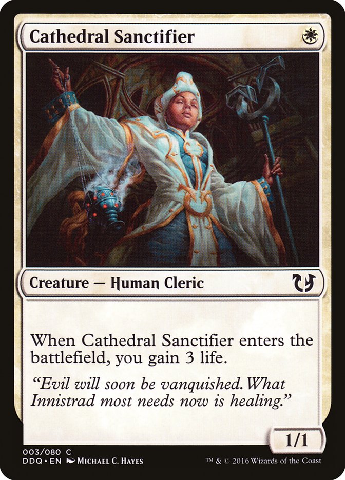 Cathedral Sanctifier [Duel Decks: Blessed vs. Cursed] - The Mythic Store | 24h Order Processing