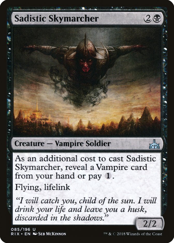 Sadistic Skymarcher [Rivals of Ixalan] - The Mythic Store | 24h Order Processing