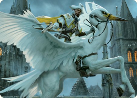 Gryff Rider Art Card [Innistrad: Crimson Vow Art Series] - The Mythic Store | 24h Order Processing