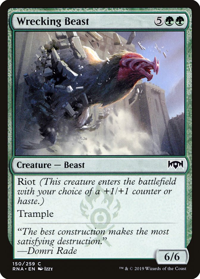 Wrecking Beast [Ravnica Allegiance] - The Mythic Store | 24h Order Processing