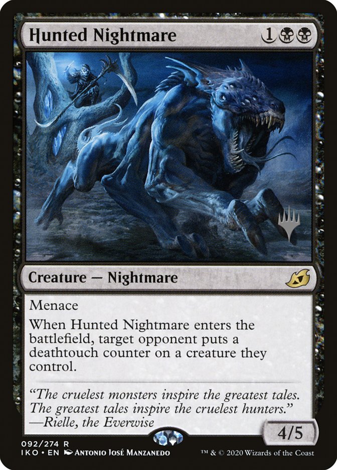 Hunted Nightmare (Promo Pack) [Ikoria: Lair of Behemoths Promos] - The Mythic Store | 24h Order Processing