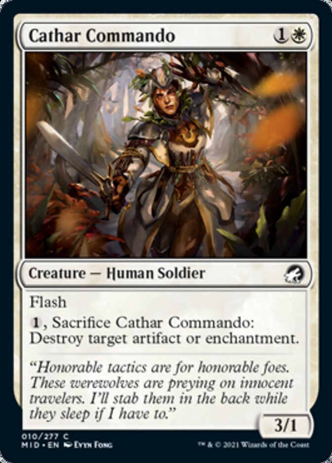 Cathar Commando [Innistrad: Midnight Hunt] - The Mythic Store | 24h Order Processing