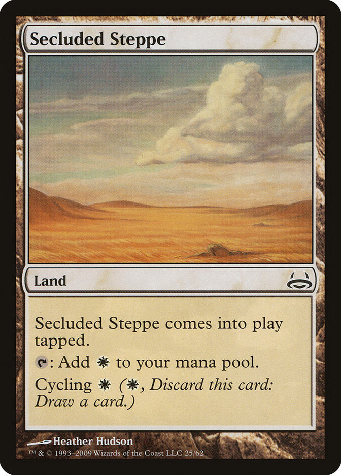 Secluded Steppe [Duel Decks: Divine vs. Demonic] - The Mythic Store | 24h Order Processing