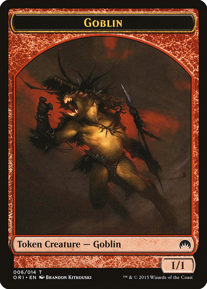 Goblin Token [Magic Origins Tokens] - The Mythic Store | 24h Order Processing