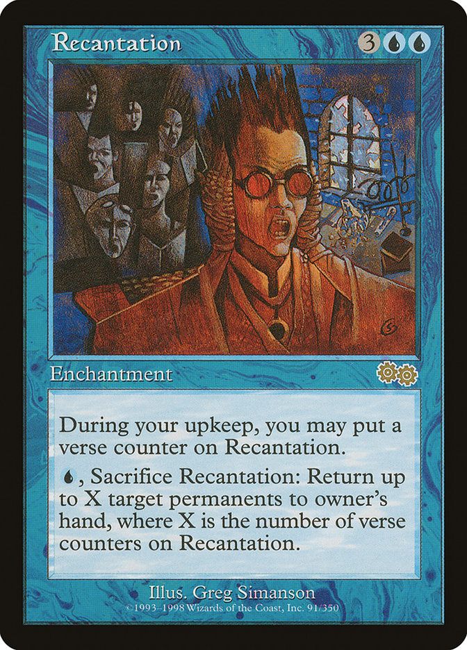 Recantation [Urza's Saga] - The Mythic Store | 24h Order Processing