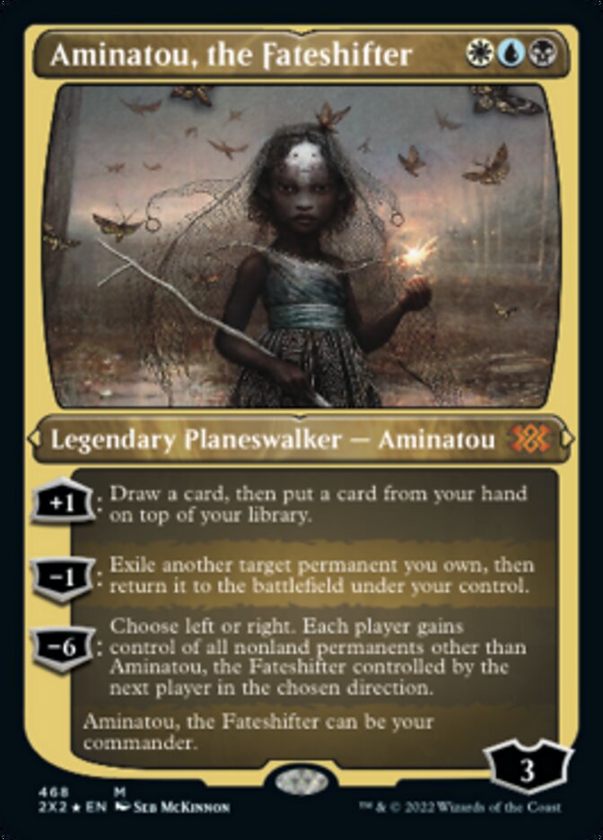 Aminatou, the Fateshifter (Foil Etched) [Double Masters 2022] - The Mythic Store | 24h Order Processing