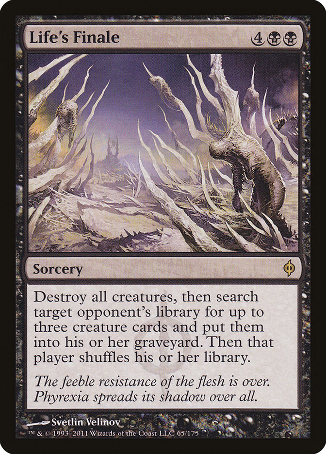 Life's Finale [New Phyrexia] - The Mythic Store | 24h Order Processing