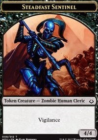 Steadfast Sentinel // Zombie Double-Sided Token [Hour of Devastation Tokens] - The Mythic Store | 24h Order Processing