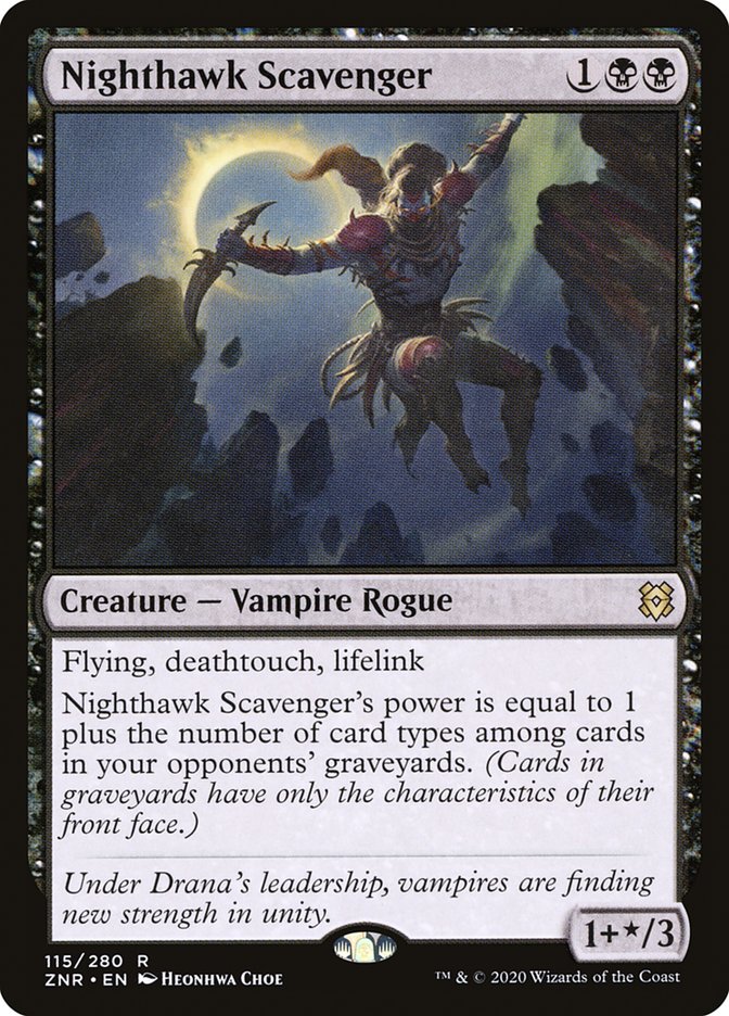 Nighthawk Scavenger [Zendikar Rising] - The Mythic Store | 24h Order Processing