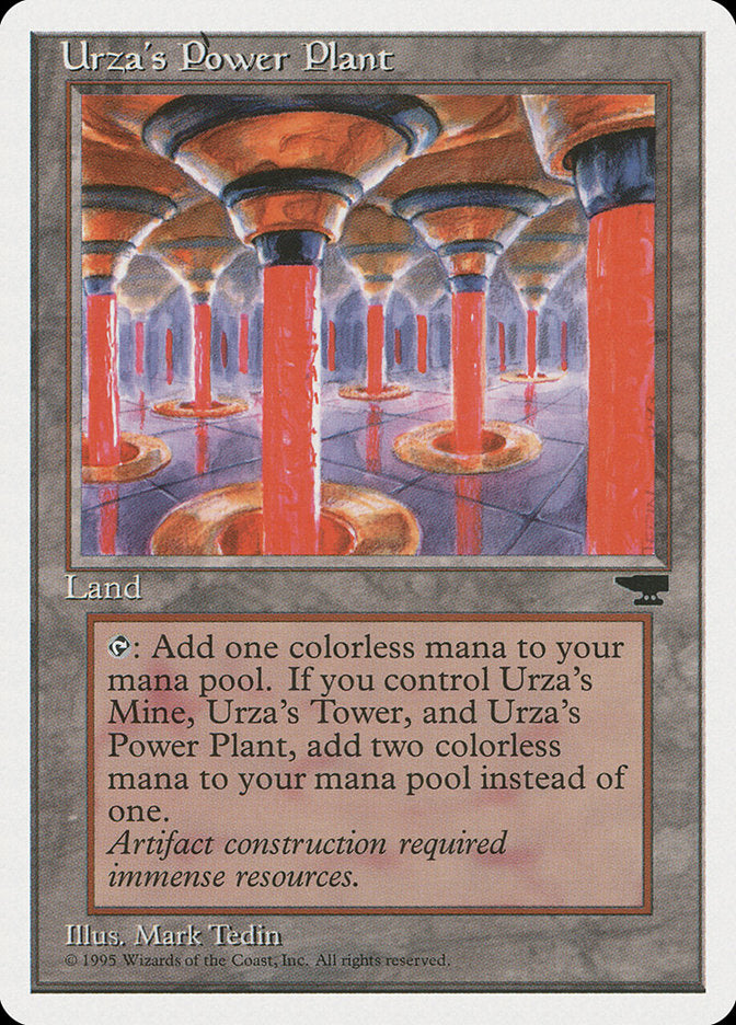 Urza's Power Plant (Red Columns) [Chronicles] - The Mythic Store | 24h Order Processing