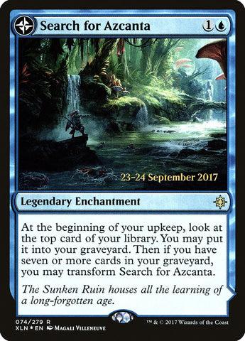 Search for Azcanta // Azcanta, the Sunken Ruin [Ixalan Prerelease Promos] - The Mythic Store | 24h Order Processing