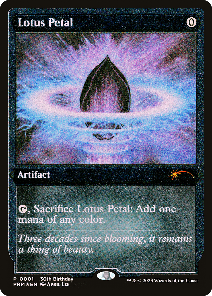 Lotus Petal (Foil Etched) [30th Anniversary Promos] - The Mythic Store | 24h Order Processing