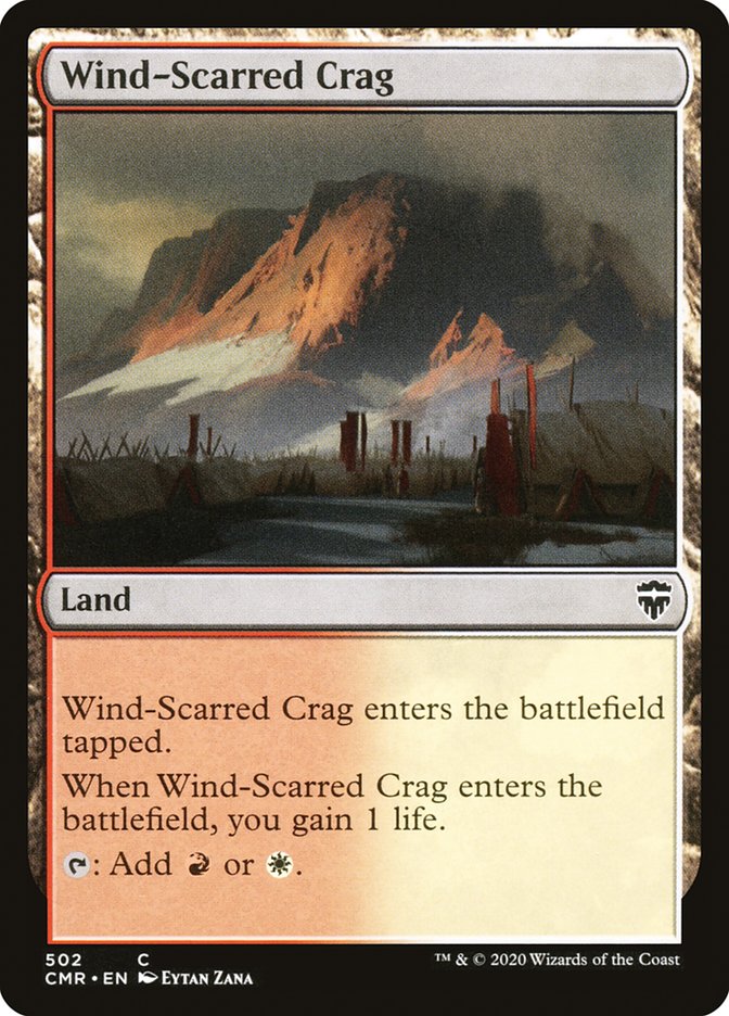 Wind-Scarred Crag [Commander Legends] - The Mythic Store | 24h Order Processing