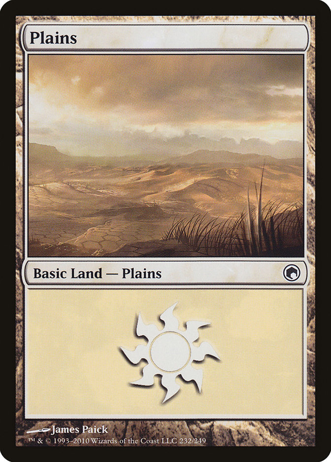 Plains (232) [Scars of Mirrodin] - The Mythic Store | 24h Order Processing