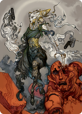 Tamiyo, Compleated Sage Art Card [Kamigawa: Neon Dynasty Art Series] - The Mythic Store | 24h Order Processing