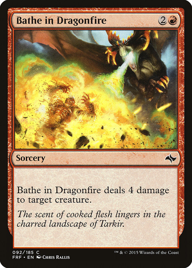 Bathe in Dragonfire [Fate Reforged] - The Mythic Store | 24h Order Processing