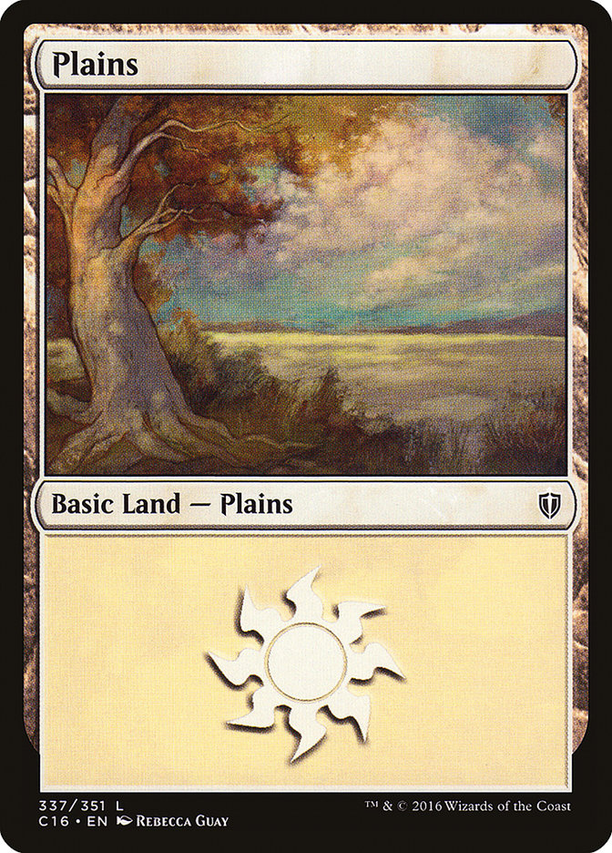 Plains (337) [Commander 2016] - The Mythic Store | 24h Order Processing