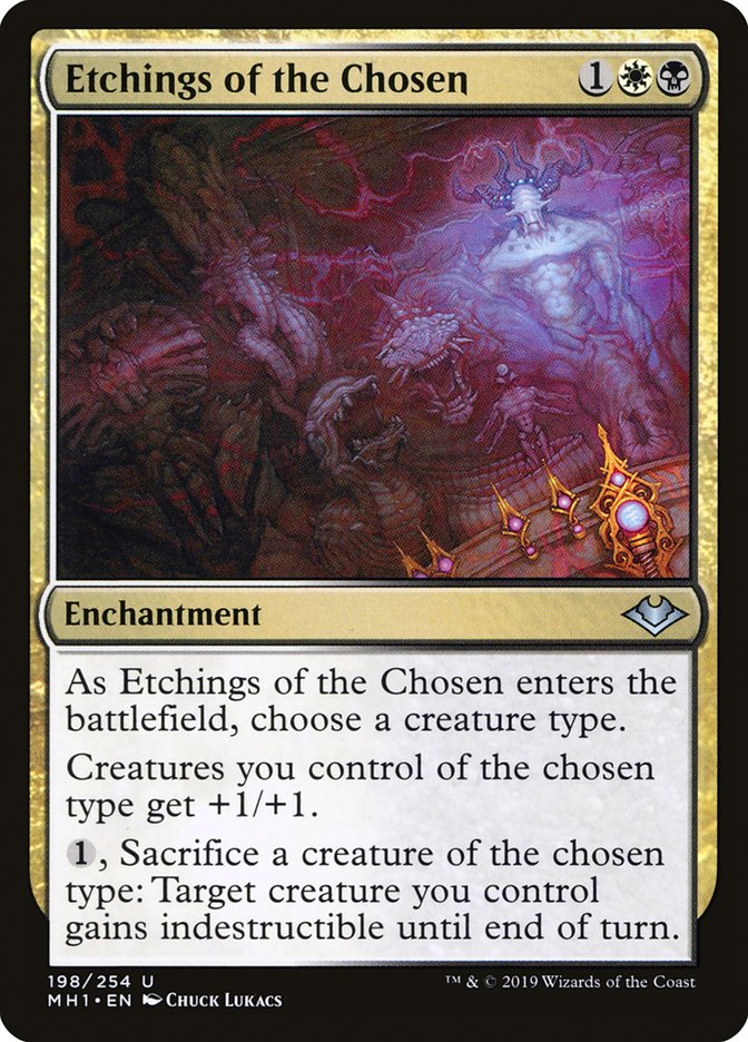 Etchings of the Chosen [Modern Horizons] - The Mythic Store | 24h Order Processing