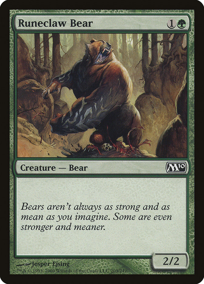 Runeclaw Bear [Magic 2010] - The Mythic Store | 24h Order Processing