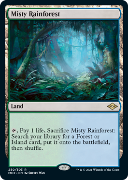 Misty Rainforest [Modern Horizons 2] - The Mythic Store | 24h Order Processing