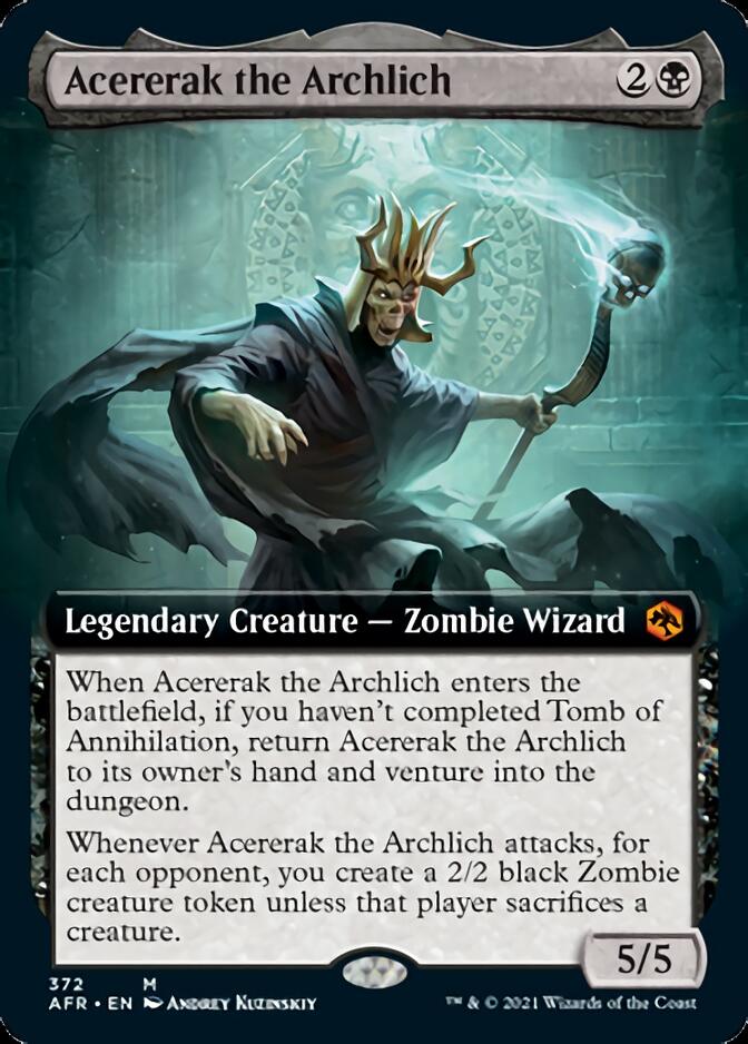 Acererak the Archlich (Extended Art) [Dungeons & Dragons: Adventures in the Forgotten Realms] - The Mythic Store | 24h Order Processing