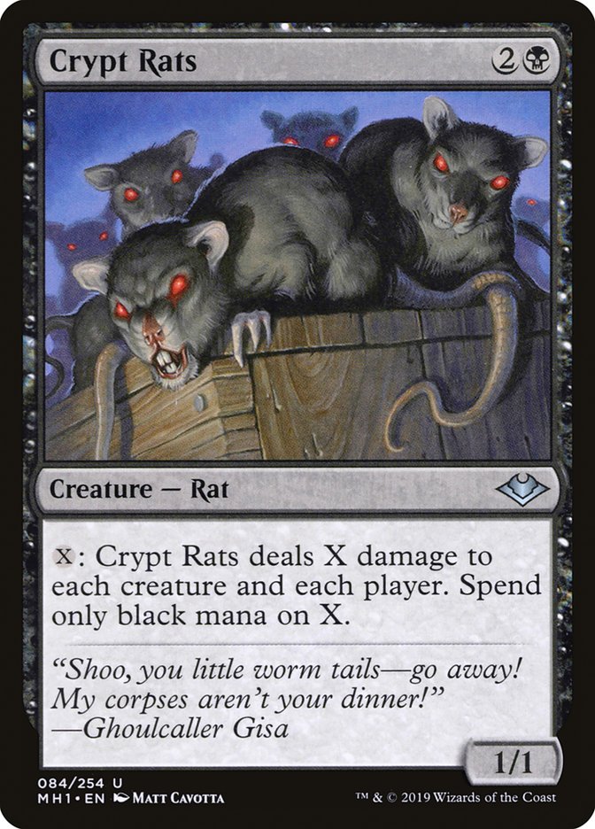 Crypt Rats [Modern Horizons] - The Mythic Store | 24h Order Processing