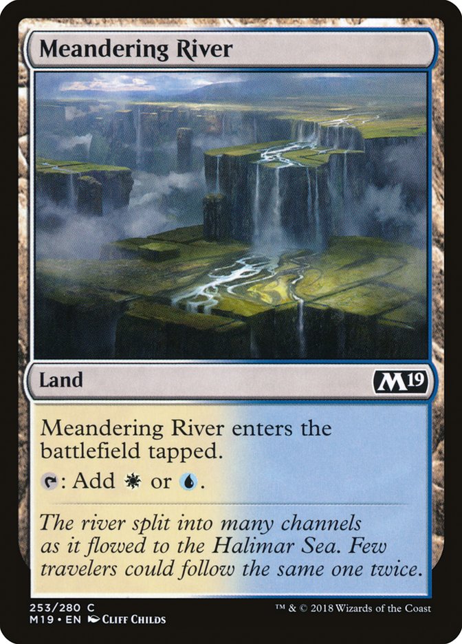 Meandering River [Core Set 2019] - The Mythic Store | 24h Order Processing