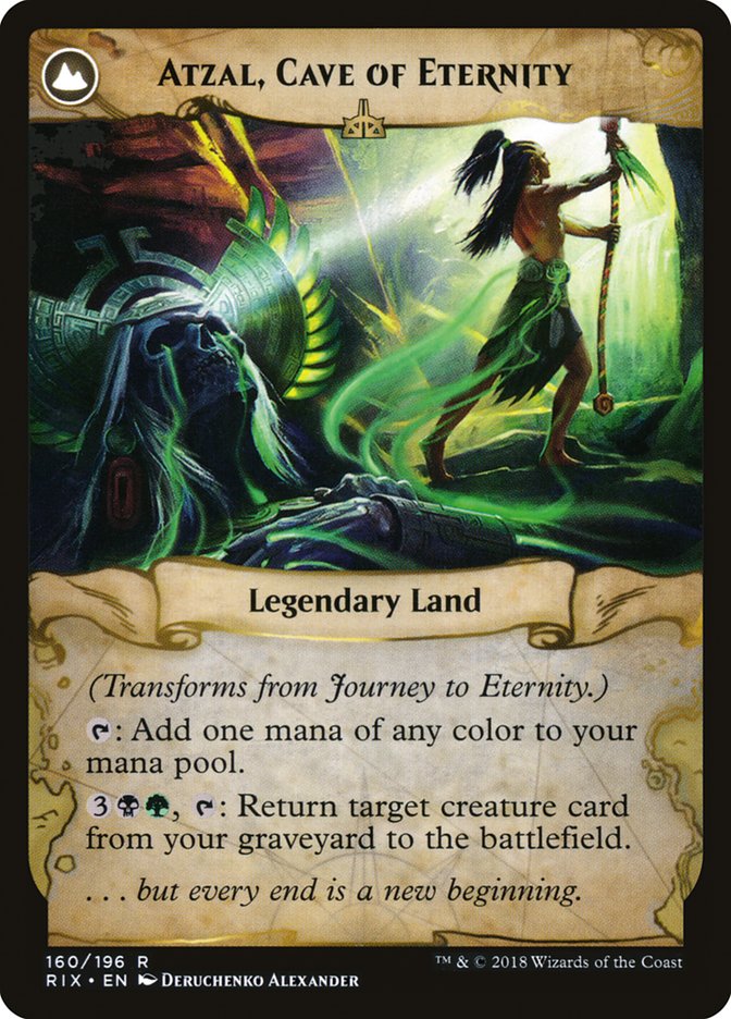 Journey to Eternity // Atzal, Cave of Eternity [Rivals of Ixalan] - The Mythic Store | 24h Order Processing
