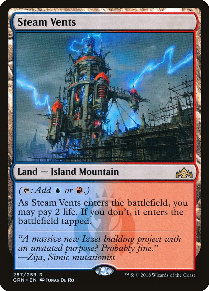 Steam Vents [Guilds of Ravnica] - The Mythic Store | 24h Order Processing
